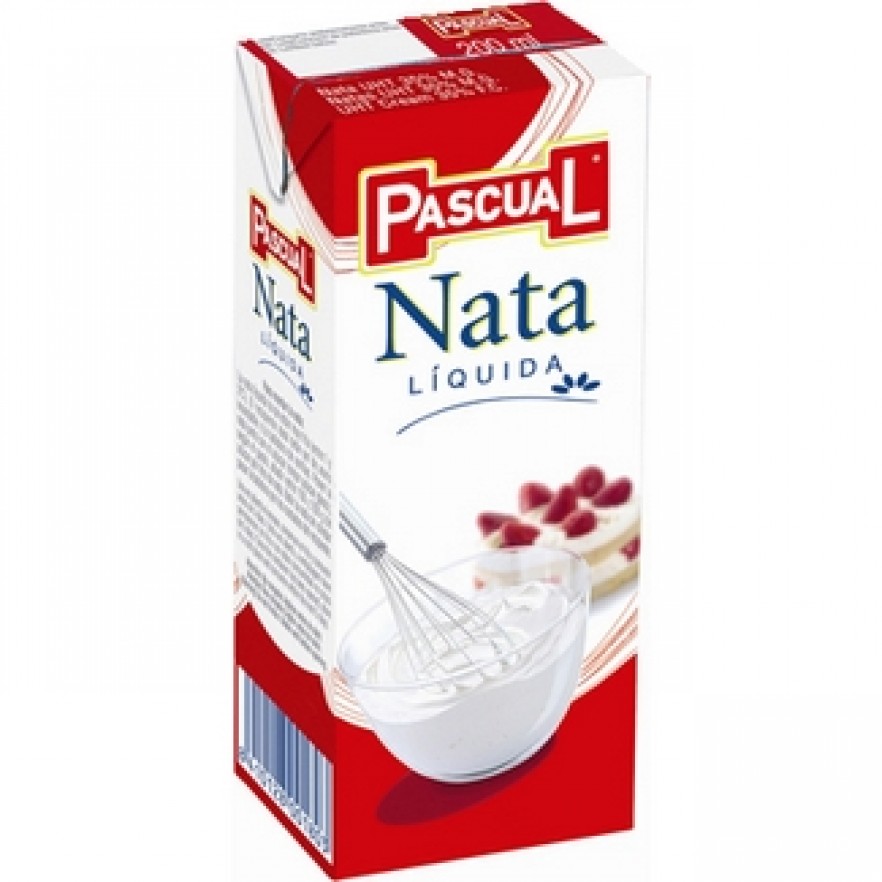 PASCUAL nata liquida para montar 200 ml