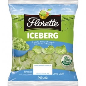 FLORETTE Lechuga Iceberg peso aproximado bolsa 200 grs
