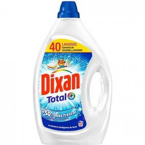 DIXAN detergente liquido en gel botella 40 lavados