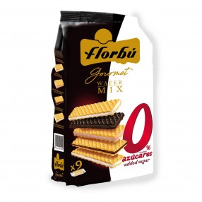 FLORBU Wafer 0% azúcares bolsa 400 grs