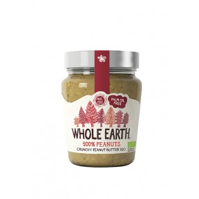 WHOLE EARTH crema de cacahuete crujiete 227 grs