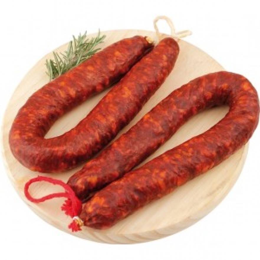Longaniza del Bierzo picante peso aproximado pieza 500 grs