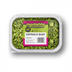 Espinaca baby peso aproximado bolsa 110 grs