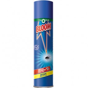 BLOOM insecticida para moscas y mosquitos spray 400 ml