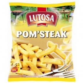 LUTOSA Patatas fritas corte clasico congeladas bolsa 1 Kg